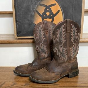 Ariat Heritage Stockman boots, size 8